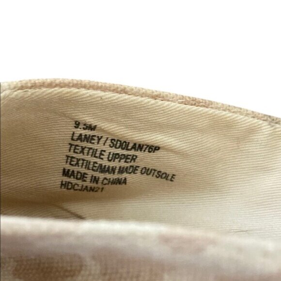 Splendid Womens Espadrille Slip-On Shoes 9.5M Beige Leopard Print Textile Upper - Picture 2 of 5